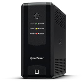 CyberPower SAI UT1050EG - 1050VA / 630W Línea Interactiva con AVR, 4 Salidas Schuko, Torre, Tecnología de Ahorro Energético GreenPower UPS